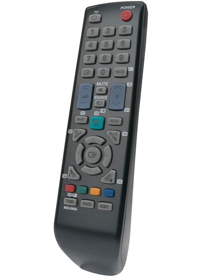 erorex - Replaced Bn59 00865A Remote Control Compatible With Samsung Tv La22B450C4M La22B650T6D Le22A457 Le22B350 Le22B450 Le22A457C1D Le26A346 Le26B350 Le26B450 Le32B350 Le22A656 La22B450C4D La32B450C4Dxxy - Image 1