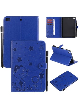 Case Cover For iPad mini 5 / 4 / 3 / 2 / 1 Cat Bee Embossing Pattern Horizontal Flip Leather Case with Holder & Card Slots & Wallet & Pen Slot & Wake-up / Sleep Function Blue - pzsku/ZF4BFB5F597FE0F851CF3Z/45/_/1708915440/e49e3fcc-d7f7-4ac9-9c08-41de2cd2d2b2