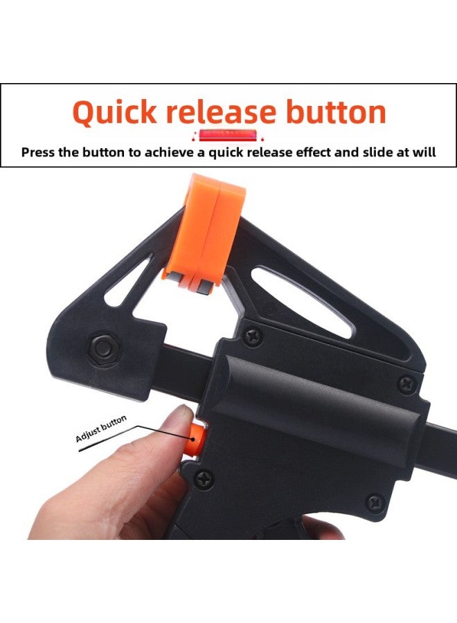 Direct Supply Woodworking Quick Adjustment F Clip Nylon Tool Clip Can Be Reverse Support Fixing Clip Multifunctional F Woodworking Clip-Specification Model:12inch - Image 4