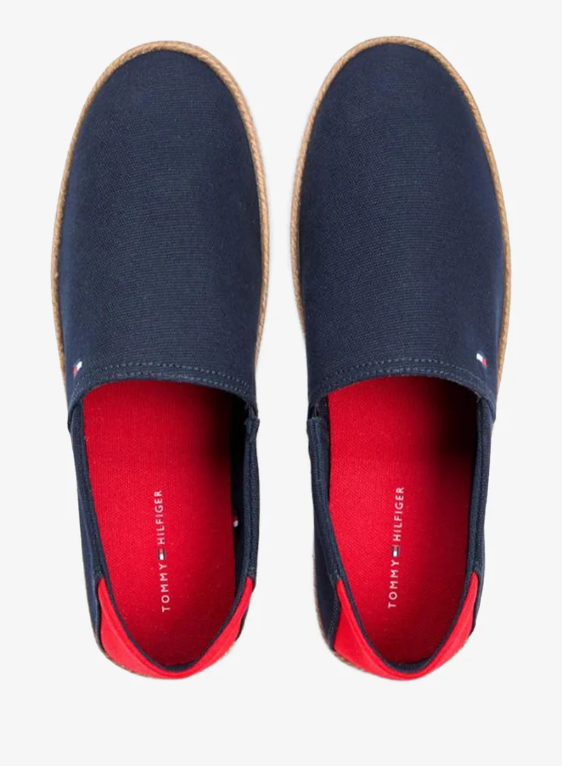 Tommy Hilfiger Desert Sky Flag Embroidery Canvas Espadrilles for Men | Best Price UAE