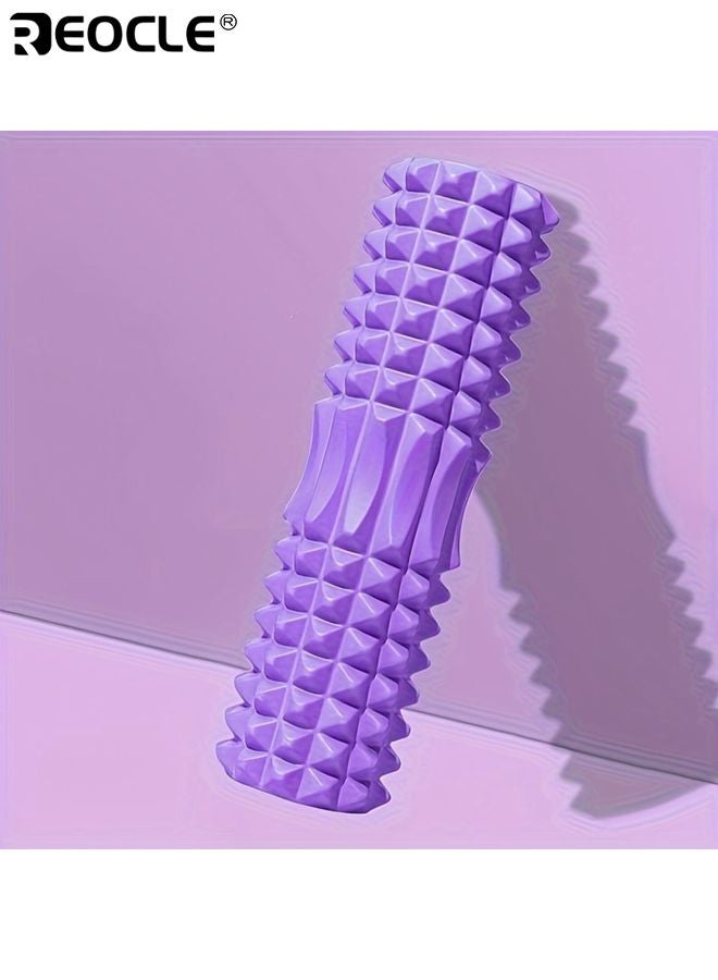 ريوكل أسطوانة تدليك رغوة عالية الكثافة أداة تمرين لياقة للظهر تخفيف ألم الظهر الساق القدم الكتف تعافي بعد التمرين تصميم مريح ملحق تدريب الصالة الرياضية - Image 1