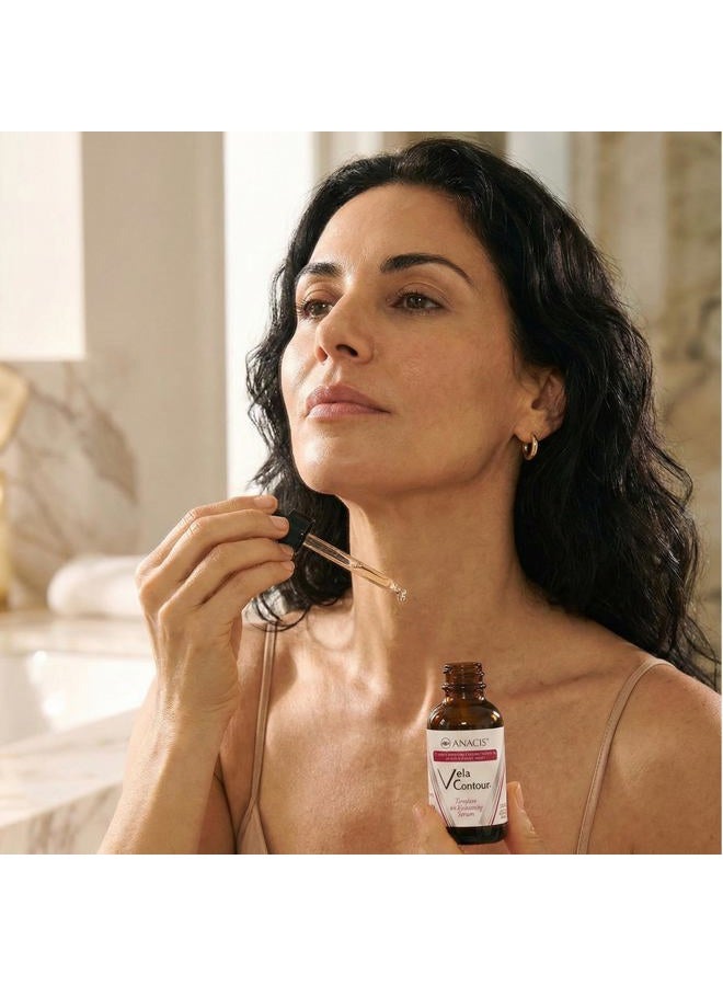 Anacis Neck Firming and Tightening, Lifting V line Serum, Chin contouring, Reduce Appearance of Double Chin, Loose and Sagging Skin. Vela Contour 30 Ml - Image 4