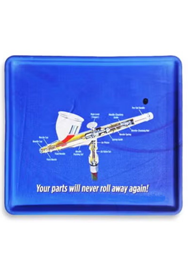 Mini Hand Mouse Pad With Gel Wrist Support Band , Cute Design HD Print Pattern Desk Mat, Extended Mouse Pad and Keyboard Mouse Pads, Waterproof Fabric Surface Mouse Pads for Office, Anti-Slip Rubber Base - Image 1