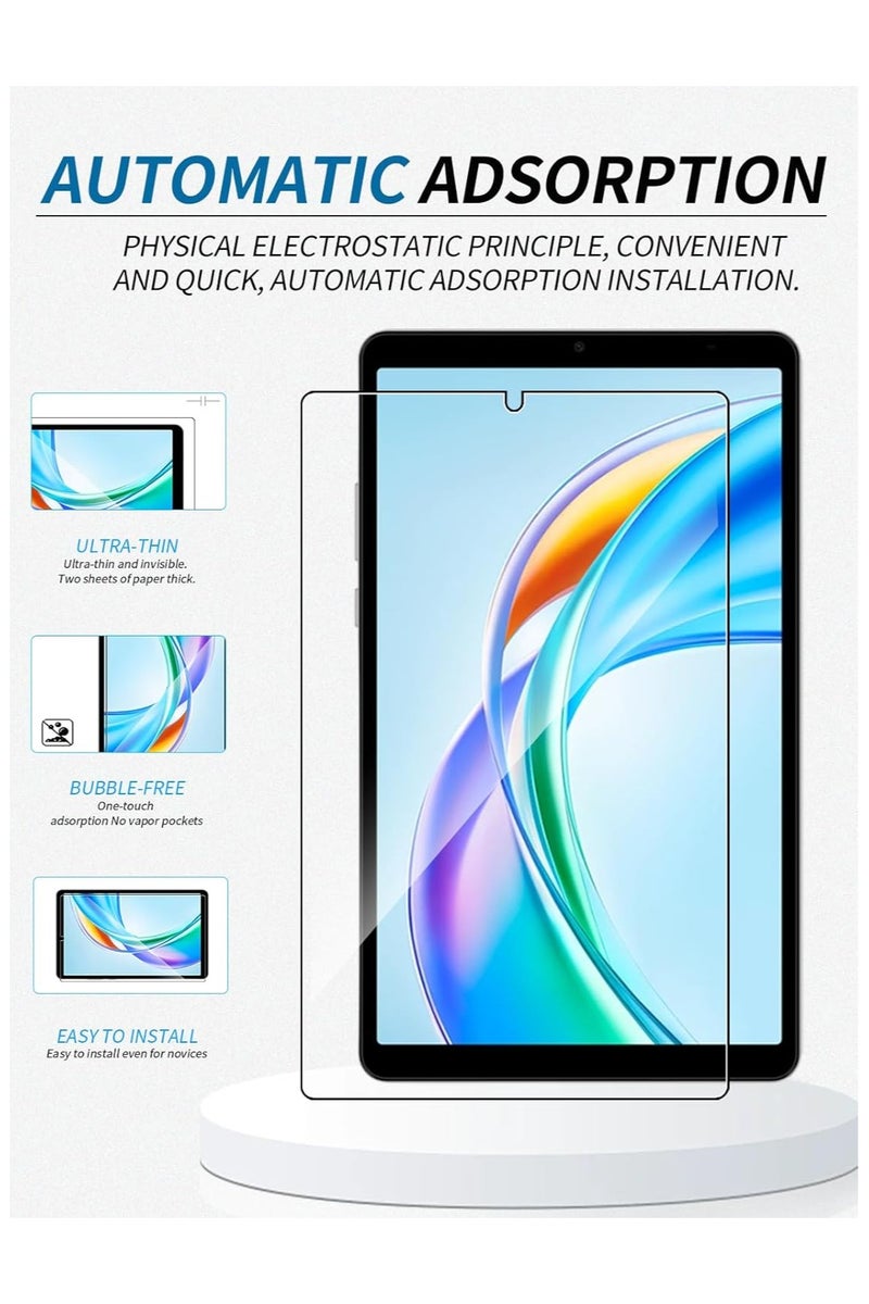 CHEROSIN [1 عبوة] واقي شاشة لجهاز Honor Pad X7 بحجم 8.7 بوصة زجاج مقسى 9H فيلم HD شفاف مقاوم للخدوش خالي من الفقاعات سهل التركيب - Image 2