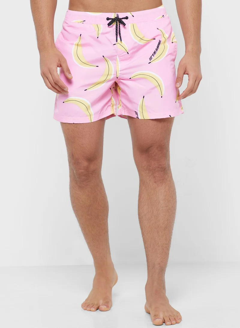 JACK & JONES Printed Shorts