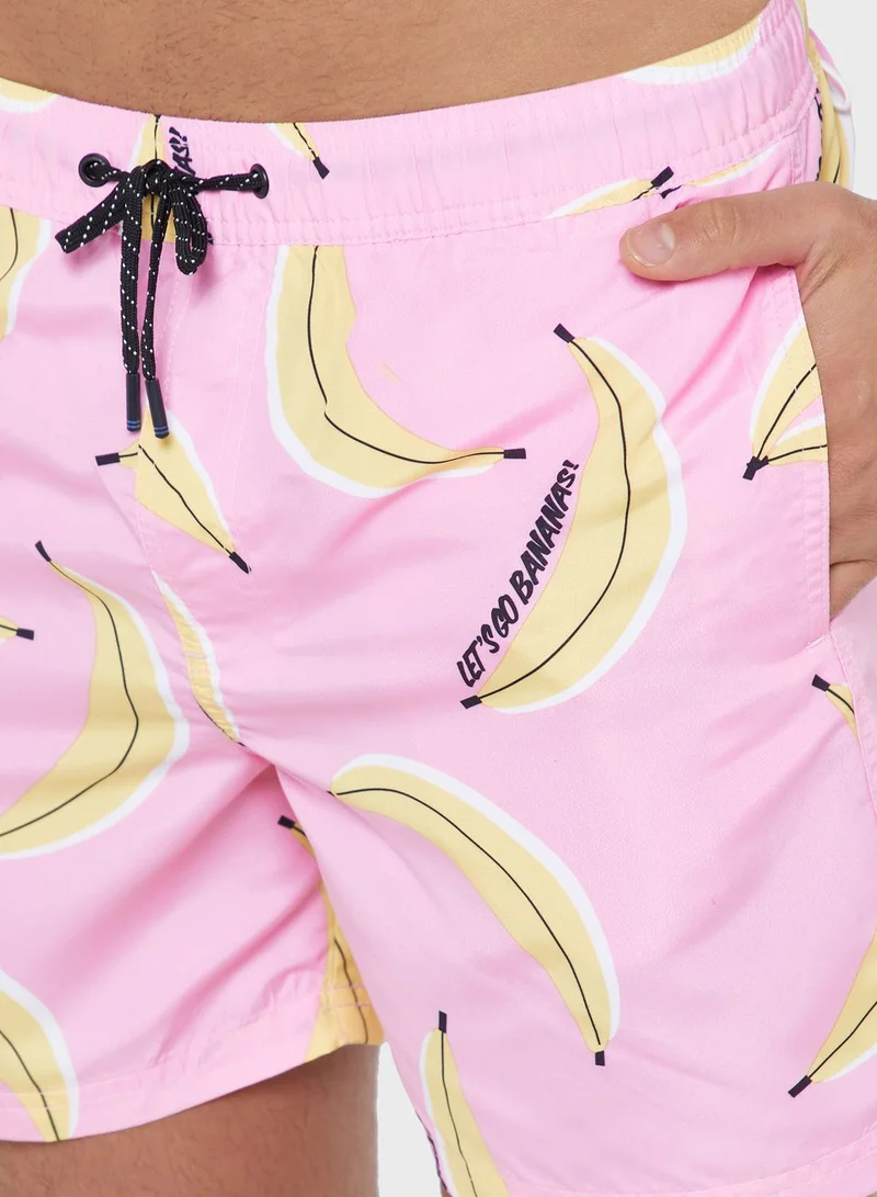 JACK & JONES Printed Shorts