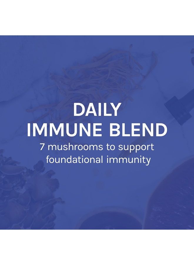 Host Defense , Stamets 7 Extract, Daily Immune Support, Mushroom Supplement with Lion's Mane and Reishi, Plain, 1 fl oz - Image 4