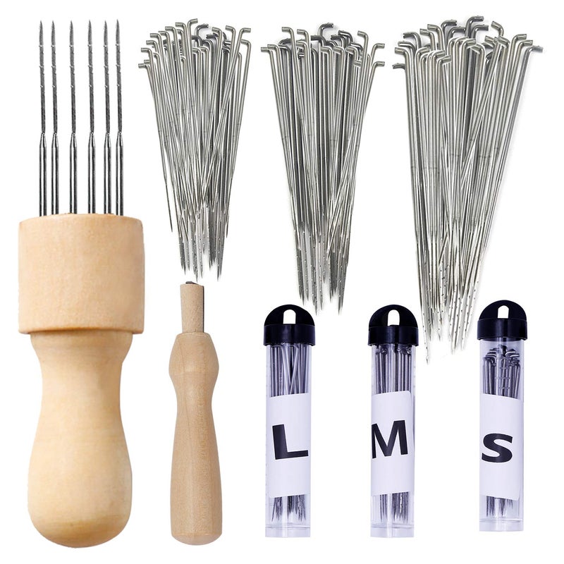 Mayboos Complete Wool Felting Tool Kit, Needle Felting Kit, Needle Felting Tools with 90Pcs Needle Felting Needles, 3Pcs Needle Bottles,2Pcs Needle Felting Pen,Needle Felting Tools for Beginner,Professional - Image 1