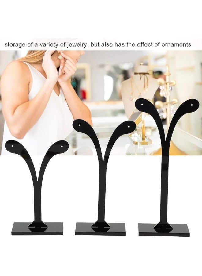 klarako 3 Pcs Earring Holder, Earring Display Stand Jewelry Display Stand  - Image 4