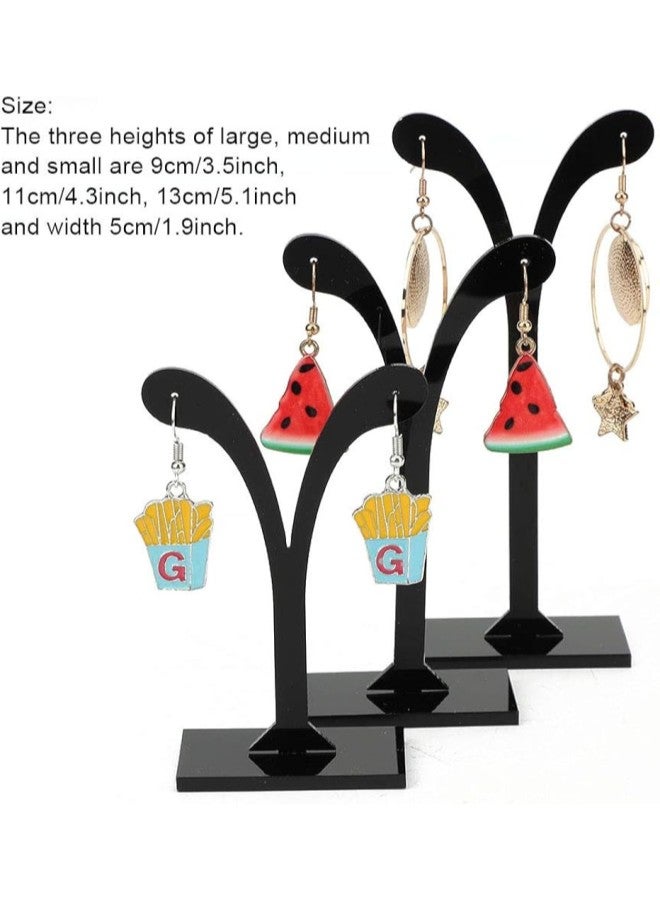 klarako 3 Pcs Earring Holder, Earring Display Stand Jewelry Display Stand  - Image 2