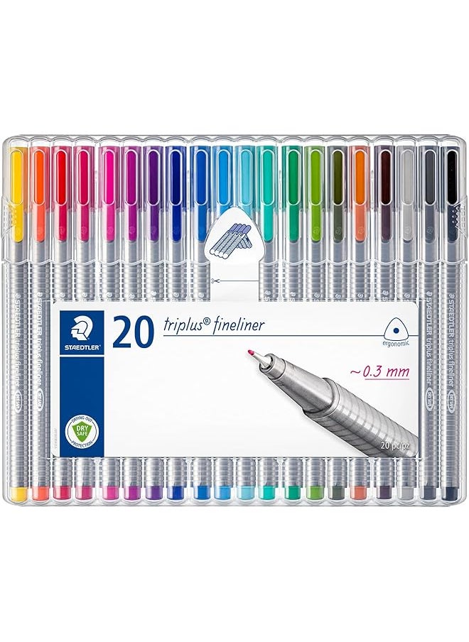 Triplus Fineliner Set 20Pcs By St 334 Sb20 - pzsku/ZF4C0816A3C405C831644Z/45/_/1740915972/8021cafd-4c36-4089-95fc-d4b27732d41b