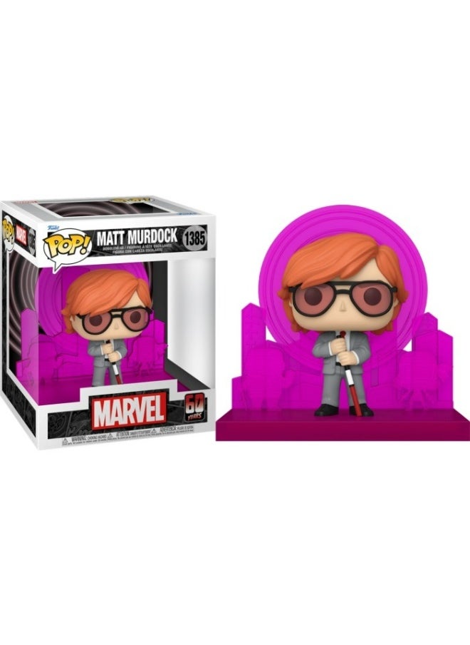 Funko Funko Pop! Deluxe! Marvel : Daredevil - Matt Murdock (with Radar) 60th Anniversary Vinyl Figure  - Image 3