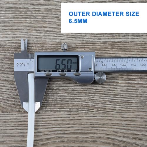 SHAPURE Food Grade Plastic 15m 1/4-inch Pipe Tube with Pushfit Elbow for All Types of RO Water Purifier - Image 5