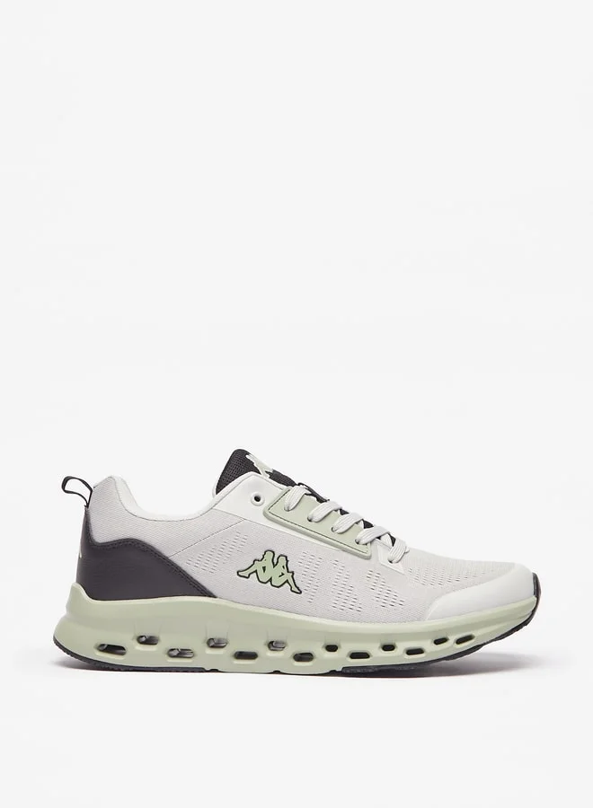 كابا Mens Logo Detail Casual Sneakers With Lace-Up Closure