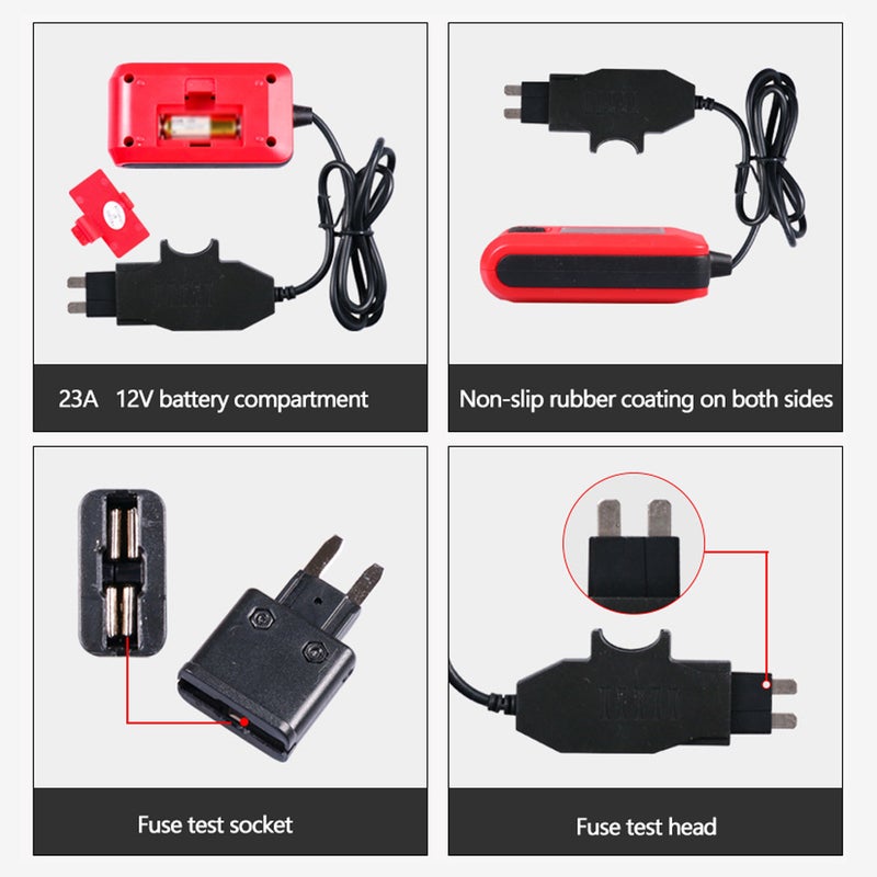 12-Voltage Car Current Tester Multimeter Car Repairing Tool Fuse Current Meter Automotive Diagnostic Machine - Image 4