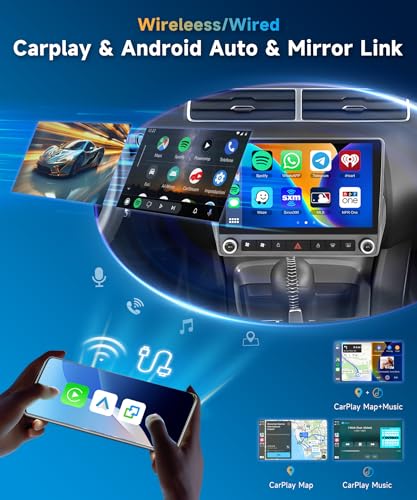 METEESER 5G WiFi Android 15 Car Stereo for Chevrolet Chevy Camaro 2008–2015 Wireless Carplay Android Auto,9" HD IPS Touchscreen Car Radio Support GPS/10band DSP Audio/Bluetooth/FM/SWC/Backup Camera - Image 3