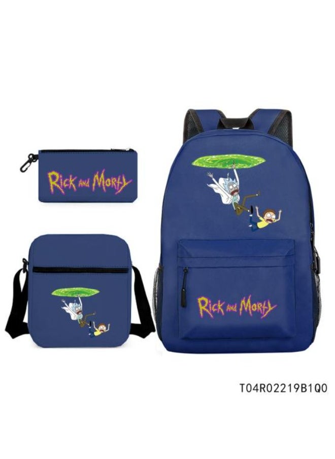 Generic Anime-style exquisite backpack combination, full of design sense, diverse storage and super practical - 1055  - Image 1