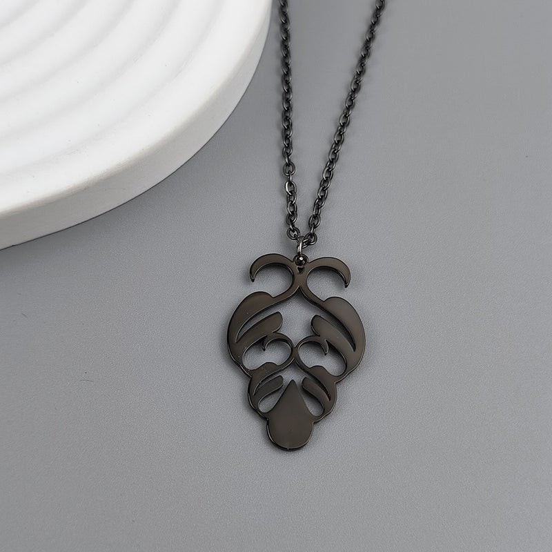 Europe and the United States new geometric hollow odd-shaped leaves seven star ladybird DIY pendant gift wholesale couples ten - Image 4