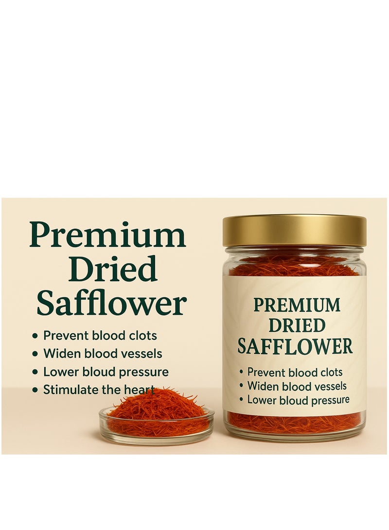 Generic Safflower Petals - Carthamus tinctorius Dried Loose petals from 100% Nature (2 oz) - 100g  - Image 1