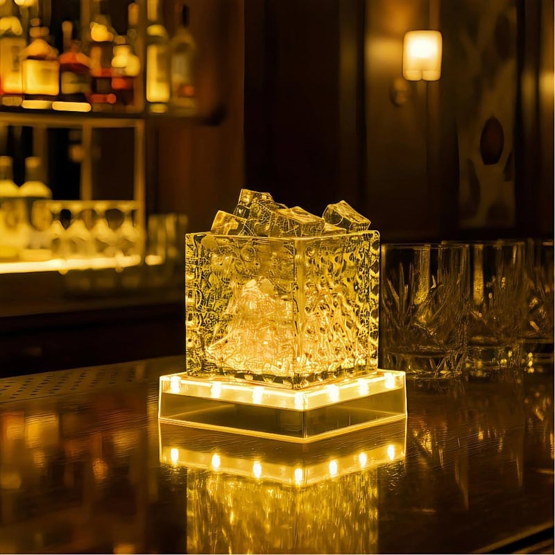 Simplelight4you Store Simplelight 5 Inch Square LED Light Base - Perfect for Glass Art, Ideal Led Display for Vases, Centerpieces (5inch Square LED Vase Base Light, Soft White) - Image 3
