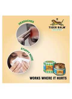 Tiger Balm Pack Of 6 White Ointment | 6 x 19.4g  - Image 5