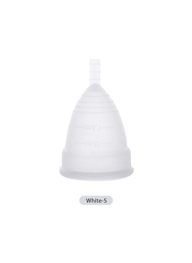 Generic - Women's Menstrual Cup Medical Silica Gel Food Grade Material Menstrual Period Cup can be Recycled Feminine Hygiene Menstrual Cup Multiple Specifications Optional - Image 1