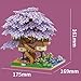 Aningde 2200Pcs Architecture Mini Building Blocks Set for Adults Micro Toy Building Bricks Model Kit Educational Architecture Model Gift for Teens and Adults Age 14 Purple - Image 3