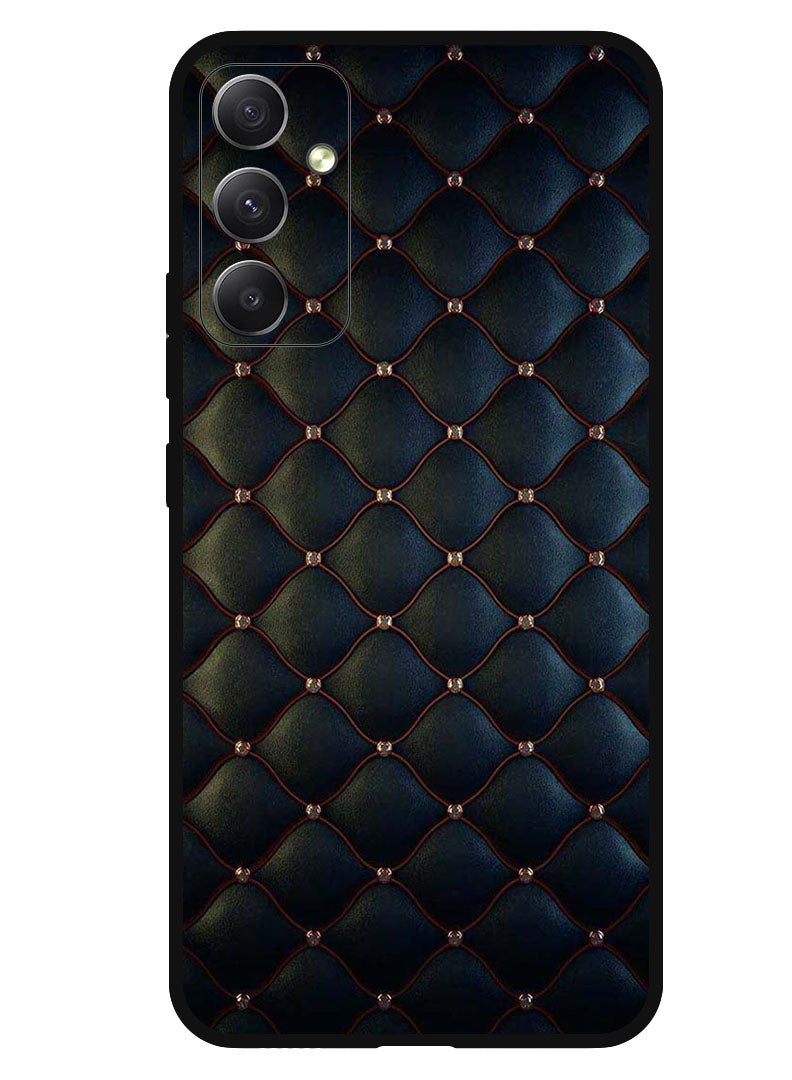 Theodor Protective Case Anti Scratch Shock Proof Bumper Cover For Samsung Galaxy A05s Stappers On Black Cloth Pattern - Image 1