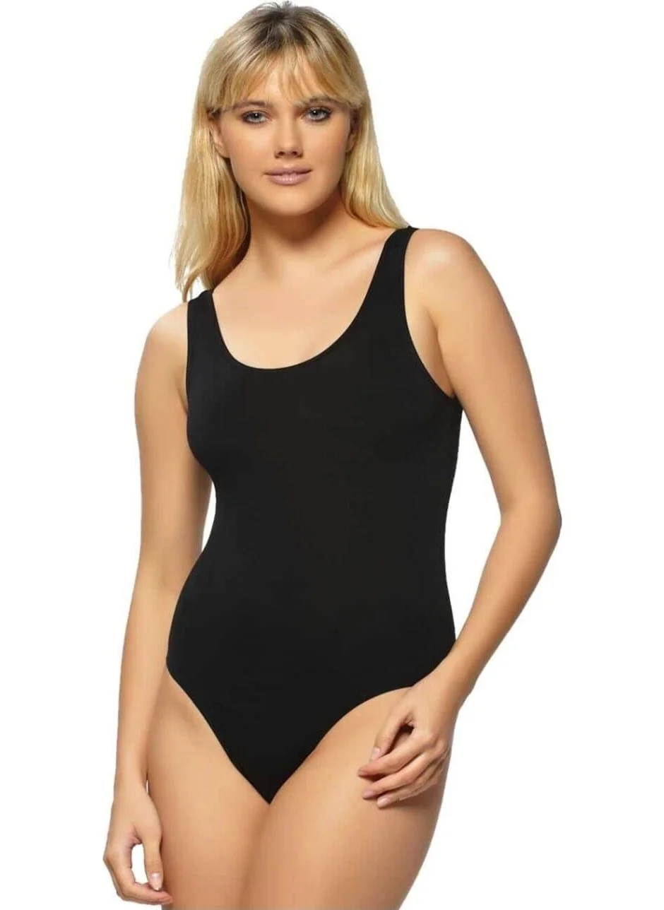 Gümüş Silver 4027 6-Pack Women's Thick Strappy Snap Bodysuit