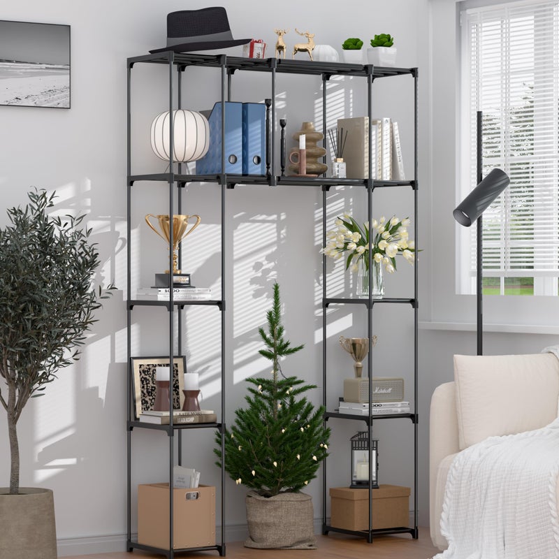 PPN Over The Toilet Storage Cabinet, Premium Bathroom Organizer and Storage Shelves for Small Spaces, Space-Saving Bathroom Shelving Units - Image 5