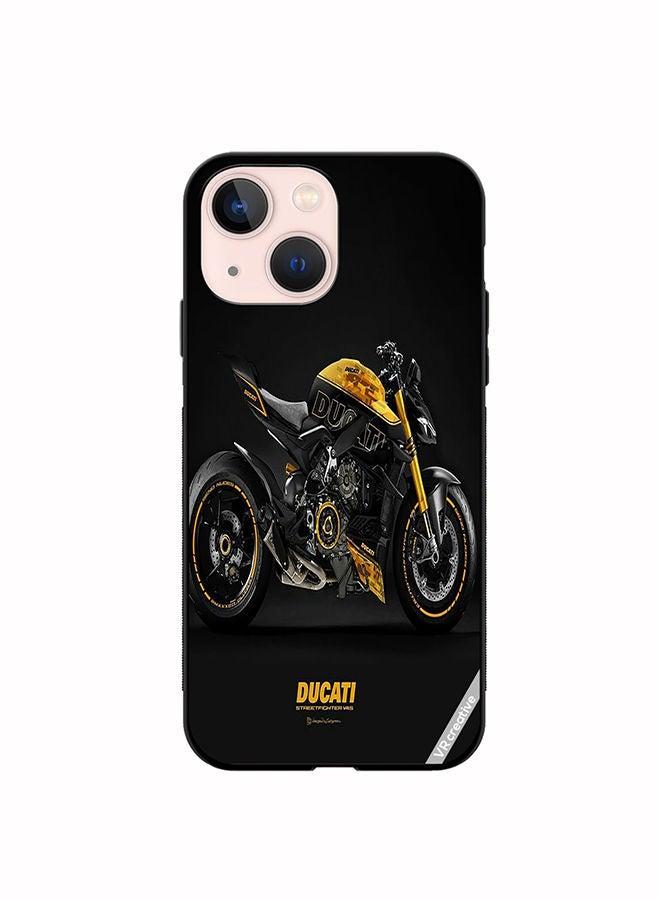 VR CREATIVE Protective Case Cover For Apple iPhone 13 mini Ducati Design Multicolour - Image 1
