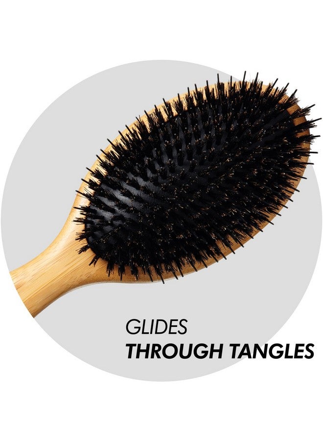 Sam Villa Signature Series Boar Bristle Hair Brush For Hair Styling - Image 2