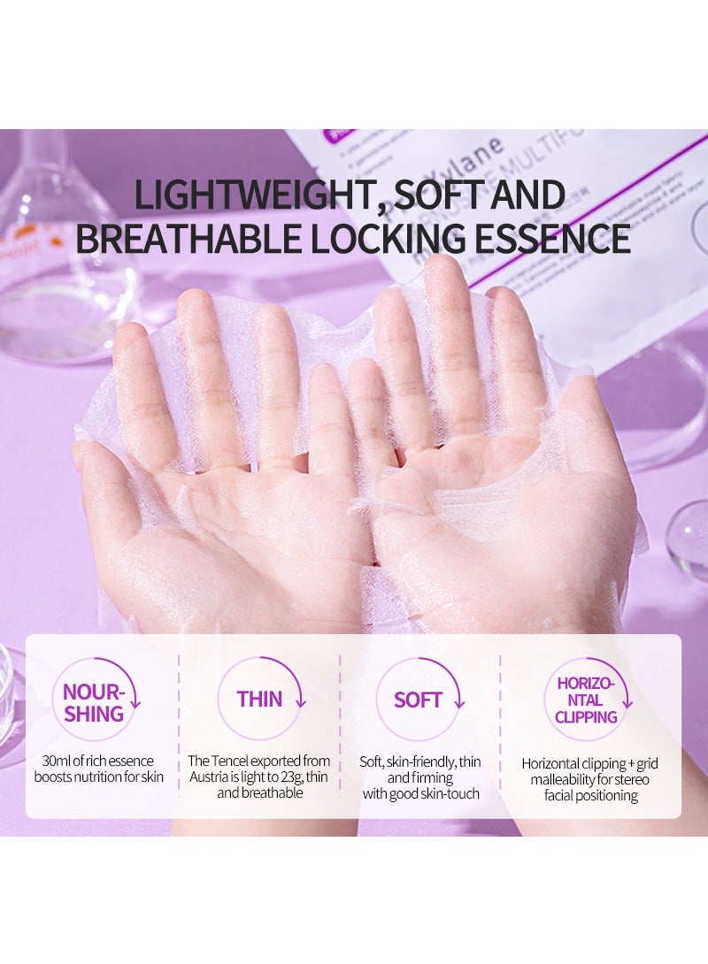 DEleventh Korean Brand Pro-Xylane Carnosine Multifunction Facial Mask 30ml × 5pcs / Anti-Aging & Anti-Wrinkle Formula to Reduce Fine Lines for a Hydrated, Youthful, and Radiant Complexion - Image 4