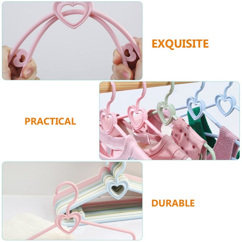 20 Pcs Non Slip Kids Hangers For Closet Thickened For Boy And Girl Clothing - Image 4