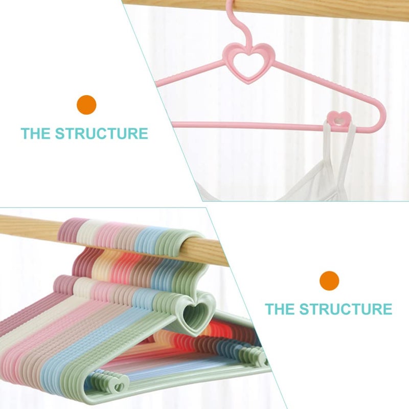 20 Pcs Non Slip Kids Hangers For Closet Thickened For Boy And Girl Clothing - Image 5