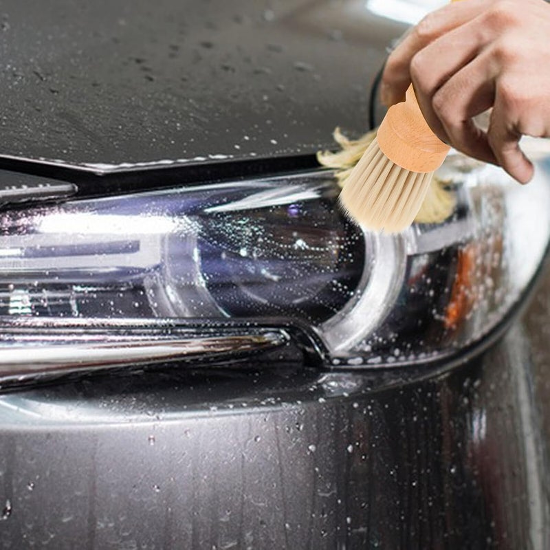 Abaodam Car Interior Brush Soft Bristle Detailing Brush for Air Vent and Dashboard Cleaning for Auto Interior Detailing 1pcs Car Cleaning Tool for Precise Dust Removal - Image 4
