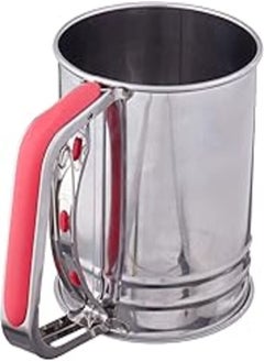 Agfa Agfa Stainless Steel Flour Sifter, 500 ml - Multi Color 