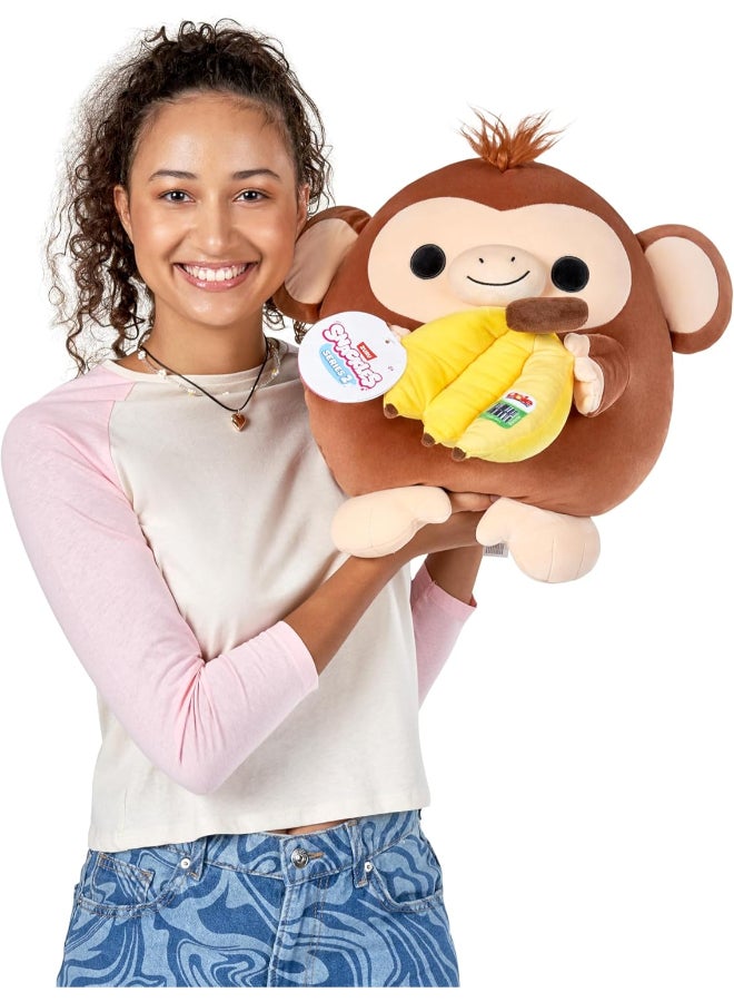 Snackles 77606L Monkey (Dole, Banana) Series 2 Large Plush Toy, Large (40 cm) - Image 3