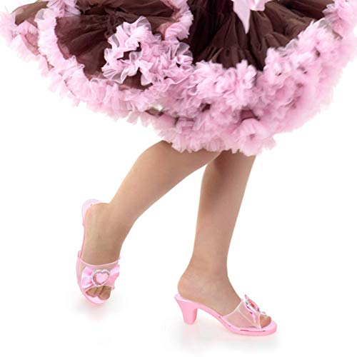 Mastom Girls Play Set! Princess Dress Up Shoes and Tiara (3 Pairs of Shoes + 1 Tiara) Role Play Collection Fashion Princess Shoe for Little Girls - Image 5