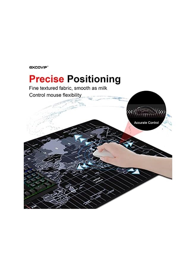 Gaming Mouse Pad XXLAntiSkid 900x400mm Mouse Pads Extended Large Desk Pad World Map Keyboard Mousepad Upgrade Version 9640 - pzsku/ZF4C1AFD7245A049F0B7FZ/45/_/1695709113/4e1bcd8c-b825-4ba9-b79e-1a4358b8dab0