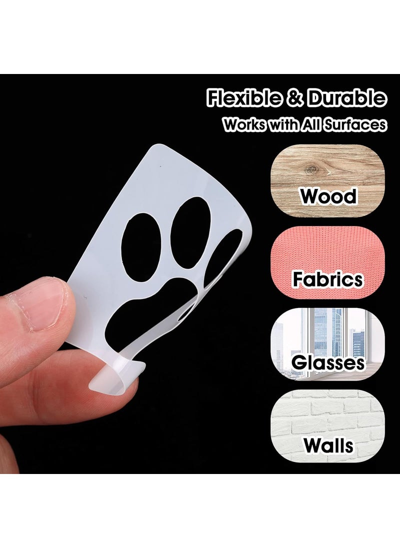 Prasacco Prasacco 42 Pieces Alphabet and Numbers Stencils, 2 INCH Reusable Plastic Letter Numbers Templates Drawing Art Craft Stencil for Painting on Wood Wall Fabric Rock Chalkboard Signage DIY  - Image 3