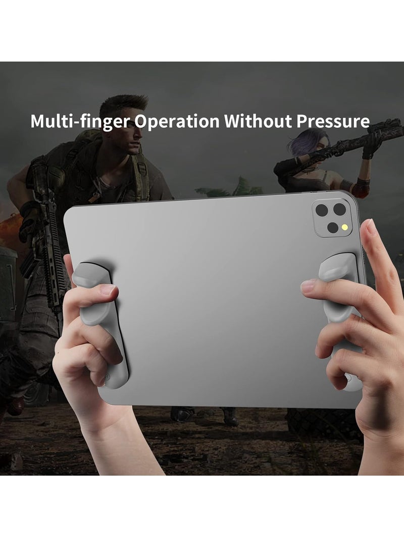 Mmmon Tablet Hand Rest,Gaming Silicone Grip, Anti-Slip Grip Handle Six-Finger Operation for Fortnite,Call of Duty,League of Legend, Pubg,Rules of Survival Suitable for All Tablets - Image 4