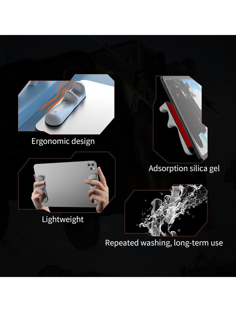 Mmmon Tablet Hand Rest,Gaming Silicone Grip, Anti-Slip Grip Handle Six-Finger Operation for Fortnite,Call of Duty,League of Legend, Pubg,Rules of Survival Suitable for All Tablets - Image 5