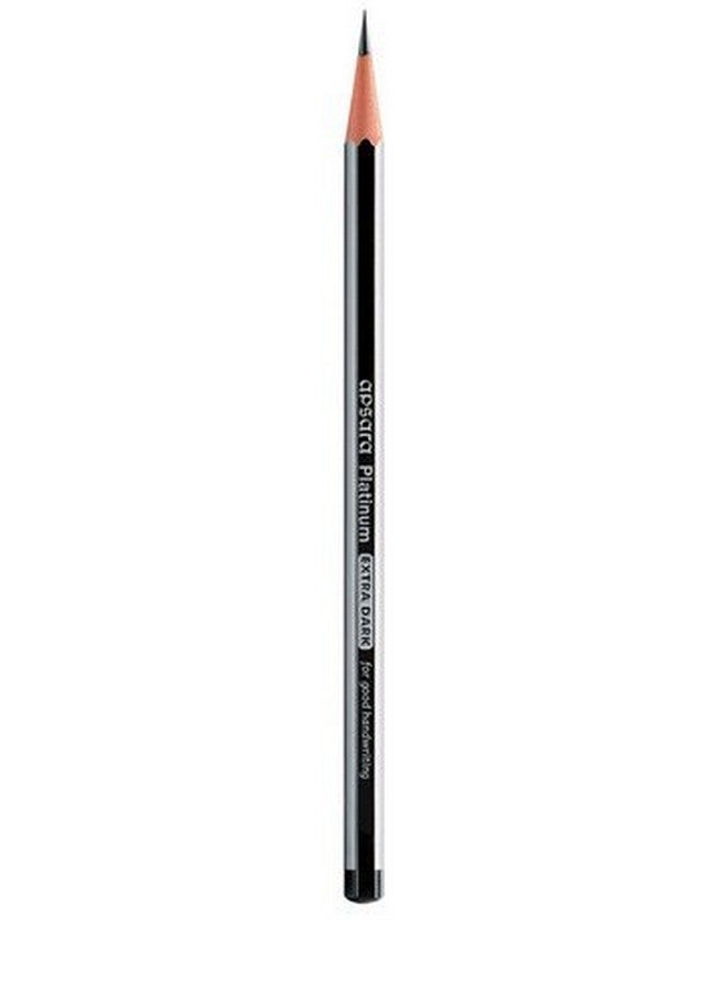 Apsara Platinum Extra Dark Pencils Pack Of 10 - Image 3