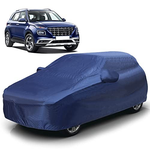 Autofy Car Cover Waterproof TAFO for Hyundai Venue [Year 2020 Onwards] - Venue Car Cover Dust & UV Protection Venue Car Body Cover with Mirror Pocket Soft Cotton Lining - Image 1