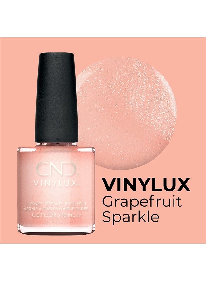 CND طلاء أظافر فينيلكس طويل الأمد باللون الوردي، لمعان يشبه الجل ولون مقاوم للتقشير، 0.5 أونصة سائلة - Image 2