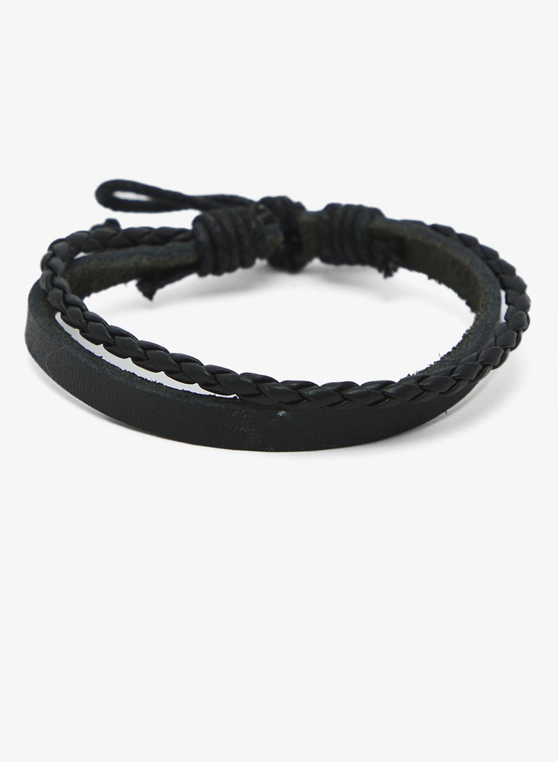 Seventy Five Multi Layered Braided Bracelet Set - Image 1