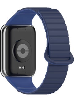 Dexmon Xiaomi Redmi Watch 4 Compatible Magnet Link Design Silicone Three Band Strap 