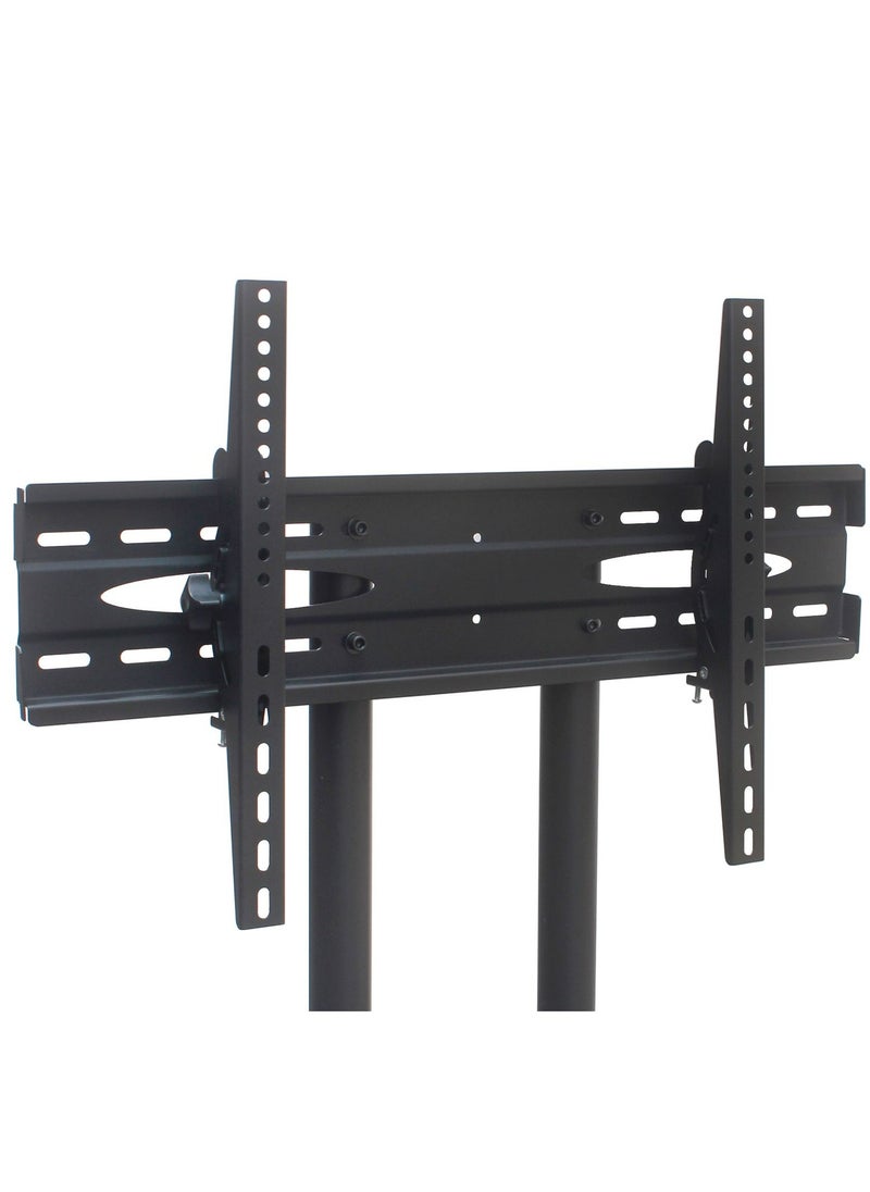 Hamood High quality TV Floor Stand with Wheels Rolling TV Cart for 37-75 inch LCD LED Plasma Flat Curved Screen, Tilt and Swivel Mount with Height Adjustable  - Image 4