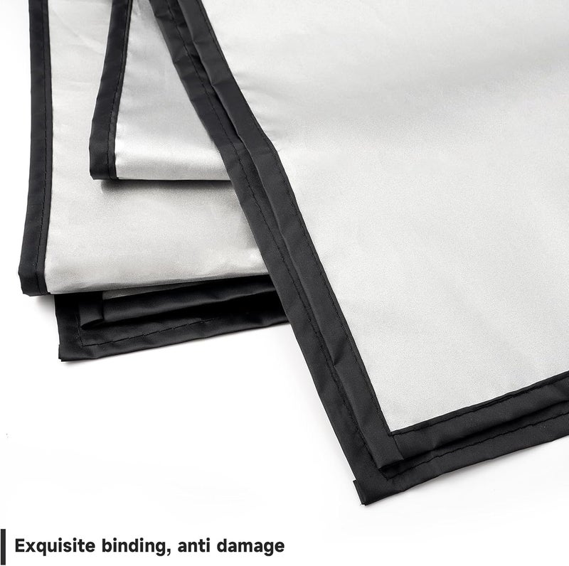 FOSHIO 2 Pack Car Door Panels Waterproof Cover Protection Window Tint Car Wrap Tools, Car Door Guard for Dogs, Black, 41" x 35" - Image 4